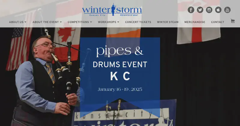 Winter Storm 2025: The Pipes & Drums Event