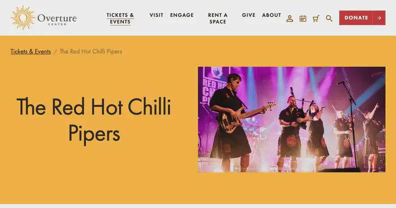The Red Hot Chilli Pipers Concert