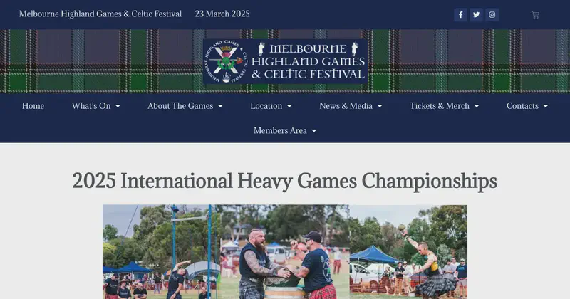 Melbourne Highland Games & Celtic Festival