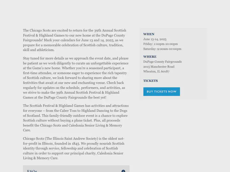 Scottish Festival & Highland Games