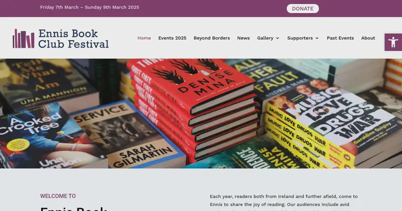 Ennis Book Club Festival
