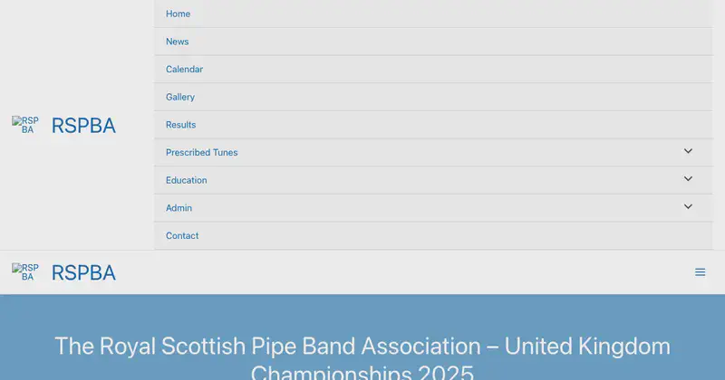 UK Pipe Band Championships