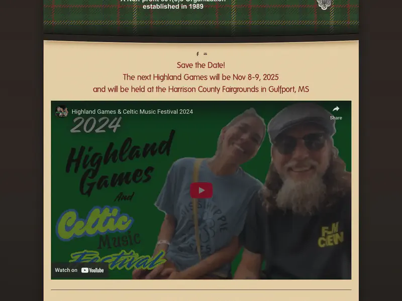 Highland Games and Celtic Music Festival