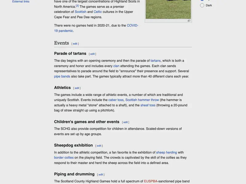 Scotland County Highland Games