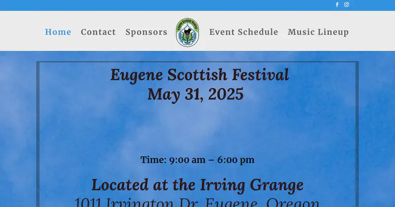 Eugene Scottish Festival