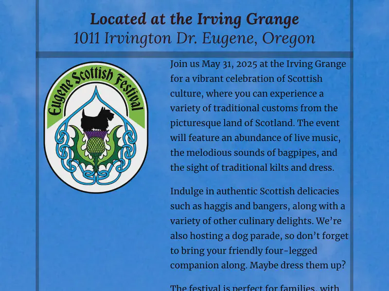 Eugene Scottish Festival