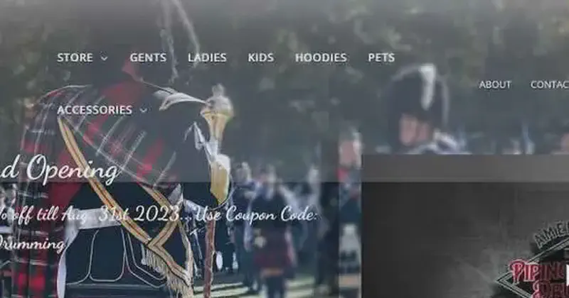 American Piping and Drumming Apparel