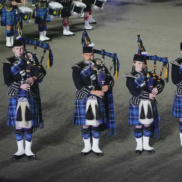 Local Rochester Caledonian Pipe Band celebrates St. Patrick's Day with Rochester tour and bagpipe serenade