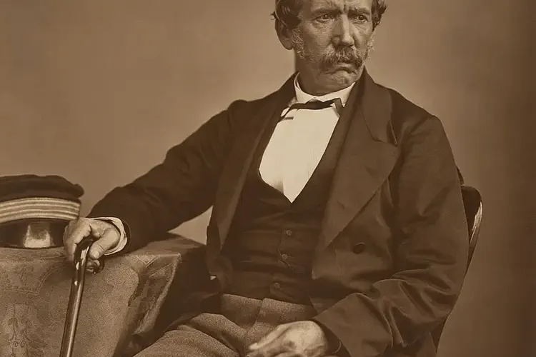 Remains of David Livingstone interred in Westminster Abbey.