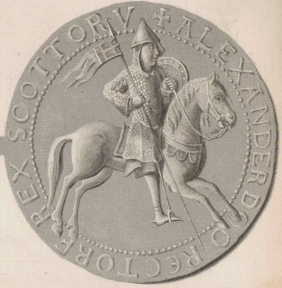 King Alexander I died at Stirling Castle, succeeded by David I.
