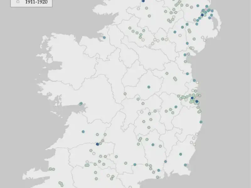 First automatic telephone exchange in Ireland
