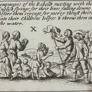 Battle of Cnoc na nOs Alasdair MacColla Scottish military leaderdies fighting on Irish side against Cromwells Troops