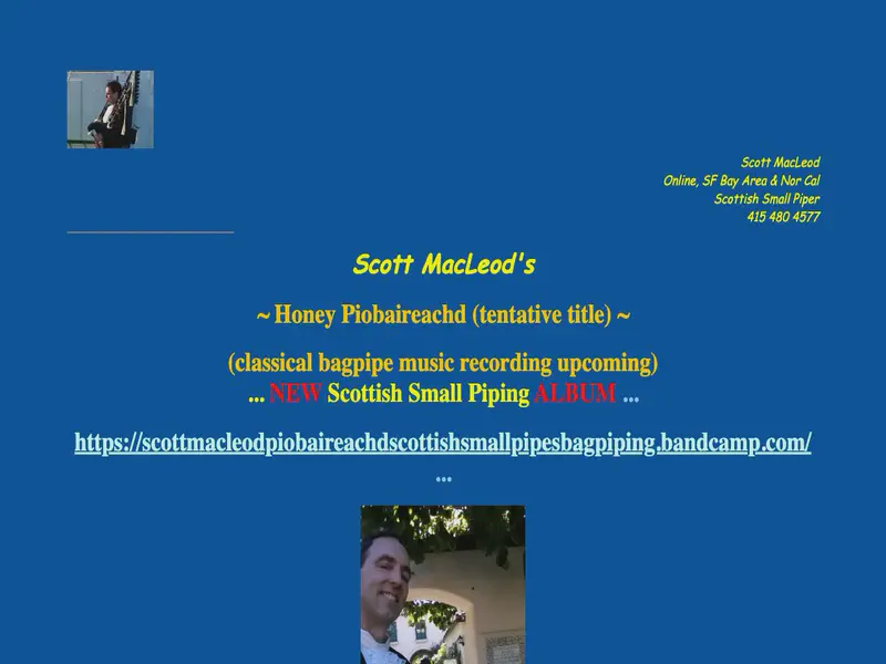 Website preview for scottmacleod.com